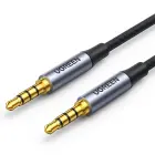 Ugreen cable AUX mini jack 3.5mm cable (male) - 3.5mm mini jack (male) 2m black (AV183) Photo 1