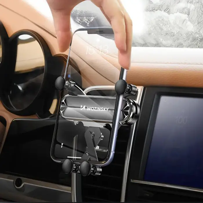 Wozinsky Gravity Car Mount Phone Holder for Air Outlet black (WCH-05) Фото 19