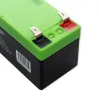 Qoltec AGM battery | 12V | 1.3Ah | Maintenance-free | Efficient| LongLife | for UPS, scale, cash register Фото 3