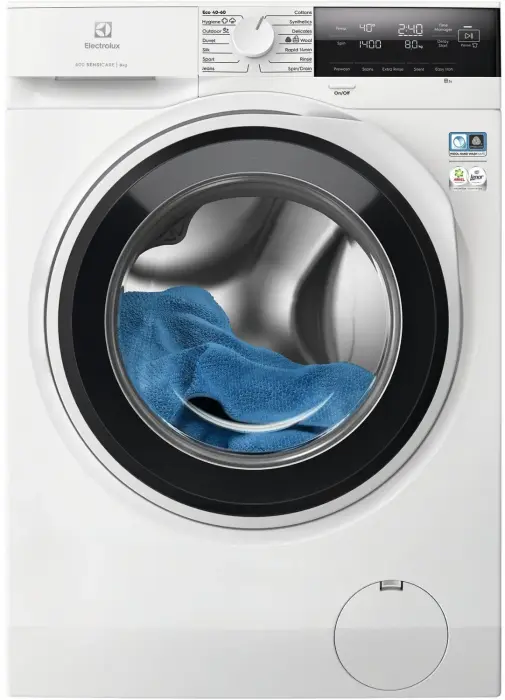 Electrolux 600.sērija veļas mazg.mašīna ar SensiCare, 8kg Foto 5