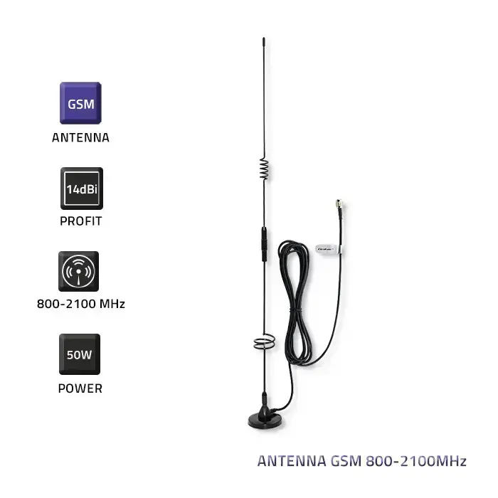 Qoltec GSM Antenna 600-2700mhz | Indoor Фото 4