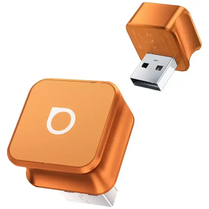 Car transmitter Ottocast CP88-T Mini Cube Bluetooth orange Фото 3