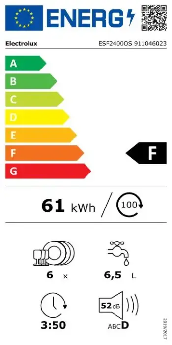 Electrolux trauku mazgājamā mašīna, sudraba Foto 8