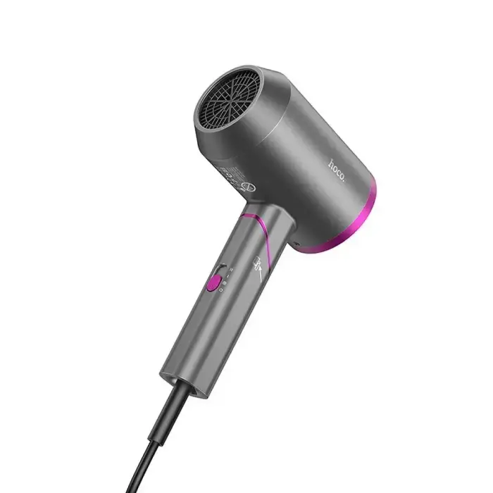 Hair dryer Hoco foldable HP13 Plus rose red Foto 5