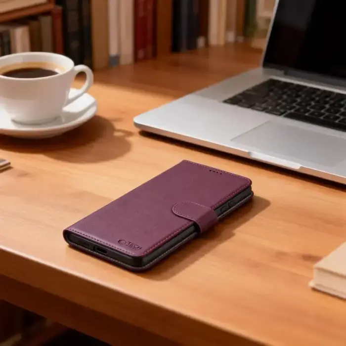 TECH-PROTECT WALLET GALAXY A27 5G MULBERRY Foto 7