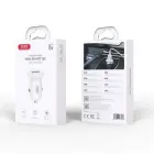XO car charger CC68 18W QC 1x USB white Фото 2