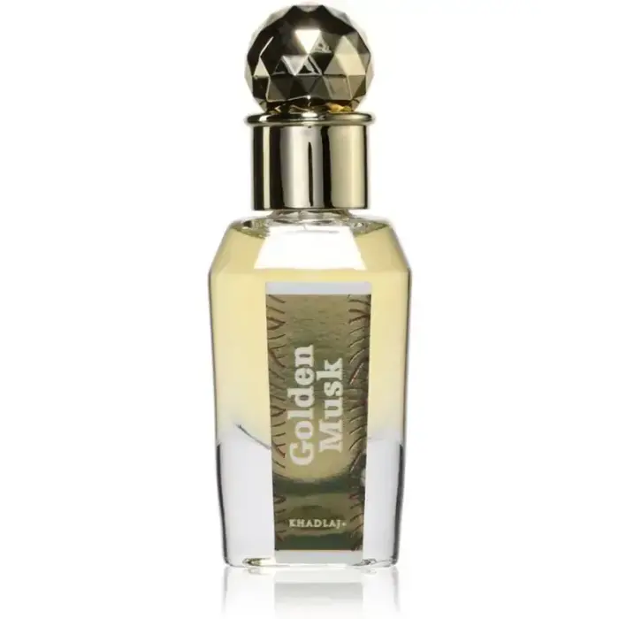 Khadlaj Golden Musk perfume unisex (oil) 15 ml Photo 2