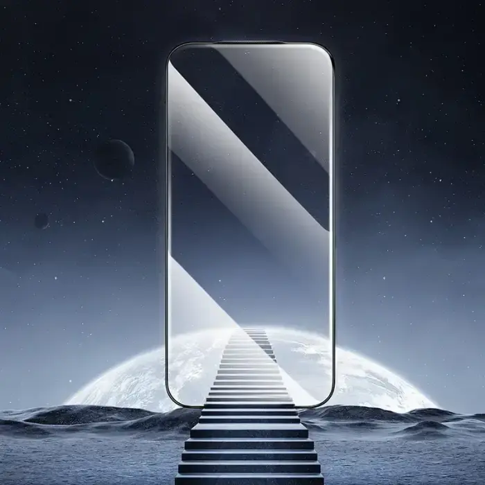 Borofone Tempered glass BF6 Diamond Armor Full Screen HD for Iphone 17 Pro - 10 pieces Foto 7