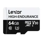Lexar High-Endurance microSDHC/microSDXC 64GB memory card Фото 1