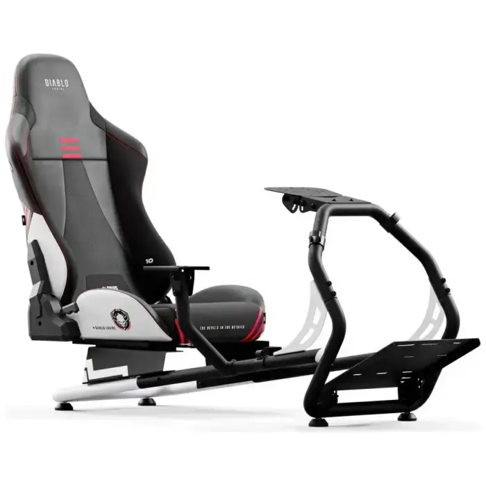 Racing wheel gaming seat Diablo Chairs X-Drive black Фото 2