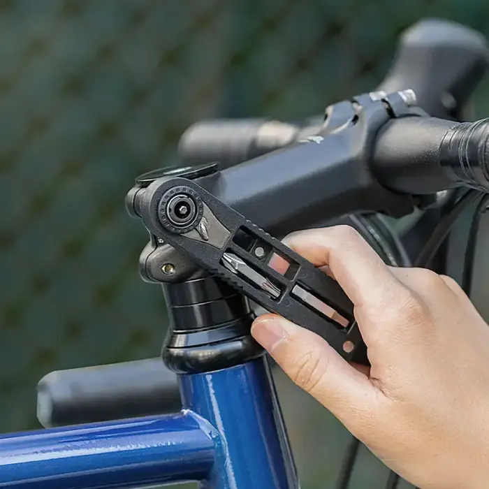 Wozinsky WZK-L2 14-in-1 Bicycle Tool Set, Multitool, Allen Keys, Tire Lever - Black Фото 9