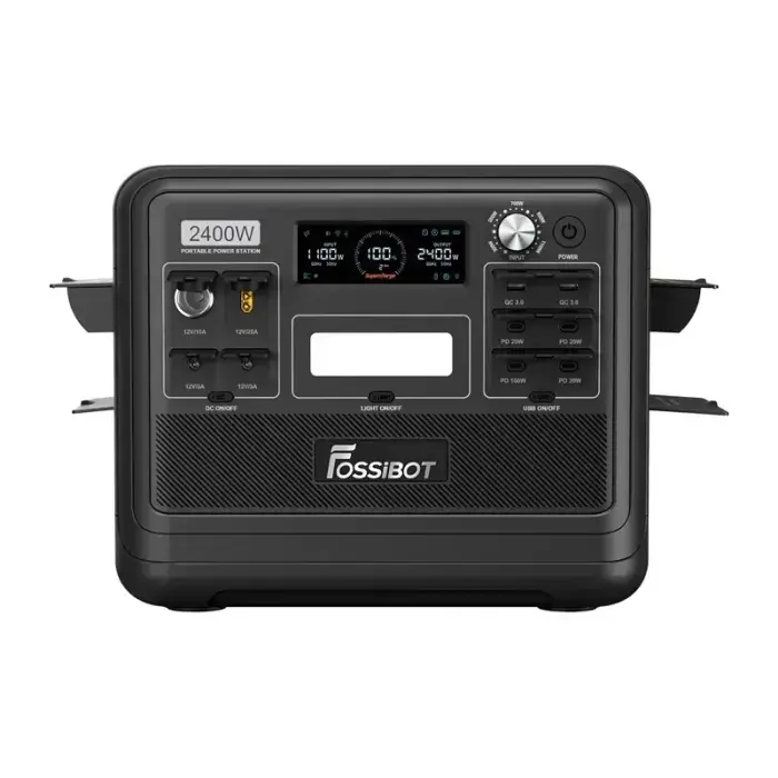 FOSSIBOT F2400 2400W Charging Station (Black) Foto 5