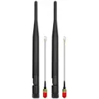 Qoltec Wi-Fi antenna 2.4/2.5 GHz | 5.1/5.8 GHz | 5dBi | omnidirectional | Indoor Фото 5