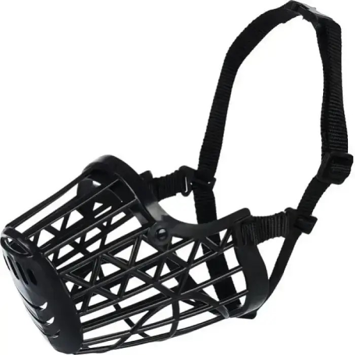 Uzpurnis suņiem - Trixie Muzzle, Plastic. Size M, 23.5 cm, 6.6cm Photo 2
