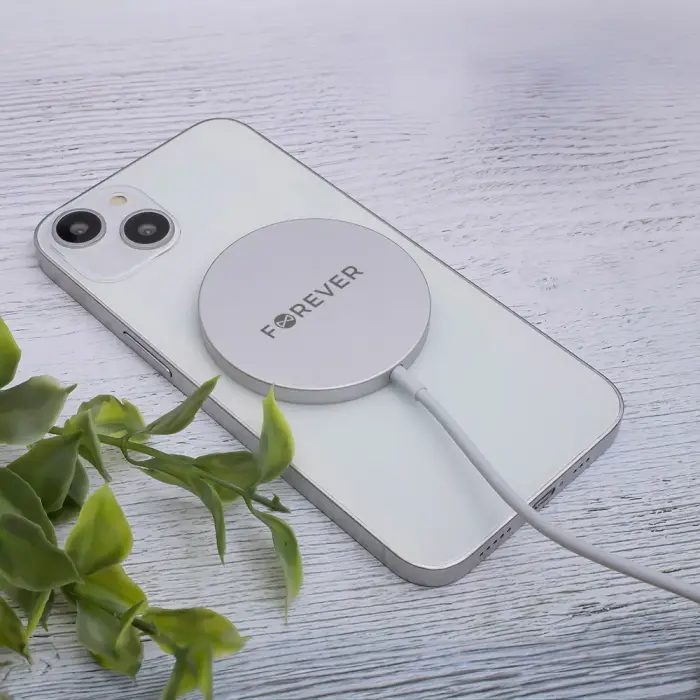 Forever MAWC-100 magnetic wireless charger 15W gray Фото 8