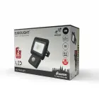 BREMEN LED prožektorius su judesio davikliu 10W, 4000K, IP65, 80lm/W Eurolight Foto 2
