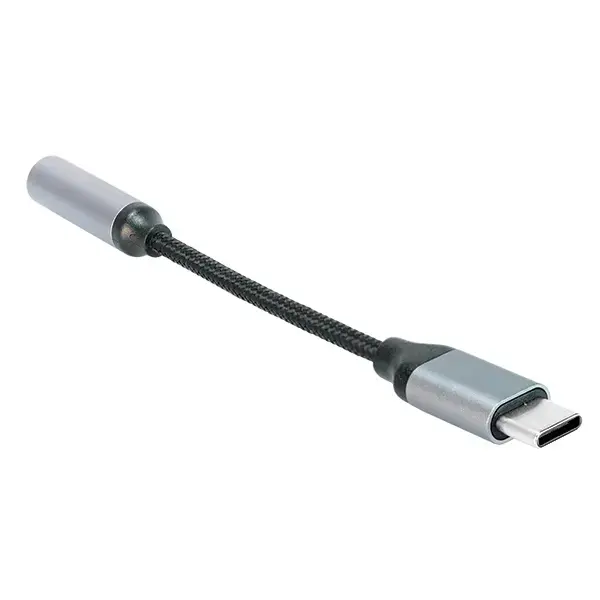 Beline Adapter USB-C|Jack 3,5mm szary|gray DAC Samsung|iPhone 15 Photo 3