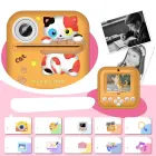 Wozinsky WDT-05 thermal printer camera, for children, print - orange Foto 4