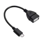 Адаптер с кабелем AK-AD-09 USB-AF | MicroUSB-B Фото 1