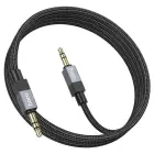 Cable AUX Jack 3,5 mm (male) to Jack 3,5 mm (male) Hoco 1 m UPA32 black Photo 3