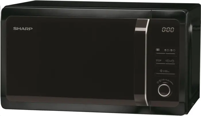 SHARP mikroviļņu krāsns, 20l, 800W melna Foto 2