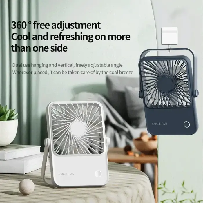 Desk fan with adjustable stand HX-122 white Фото 6