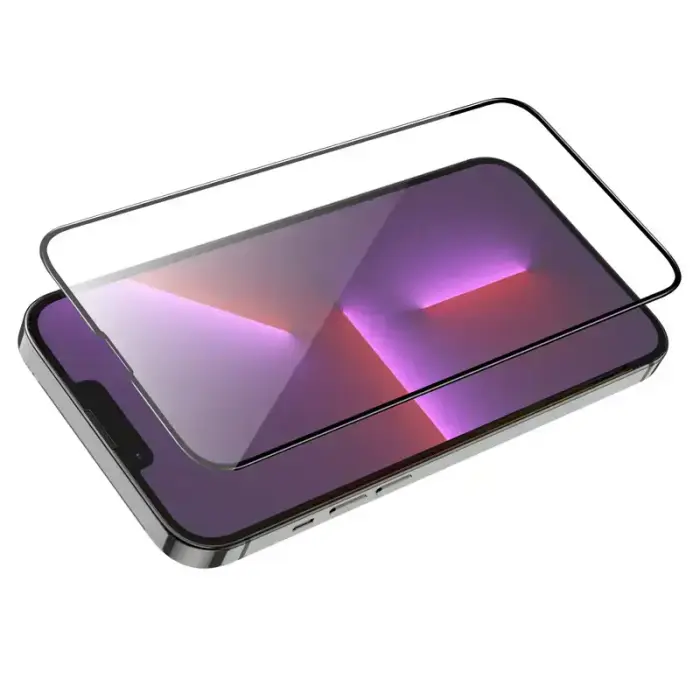 Borofone Tempered glass BF8 Diamond Armor Full Screen 5D Large Arc for Iphone 15/16 - 10 pieces Foto 6