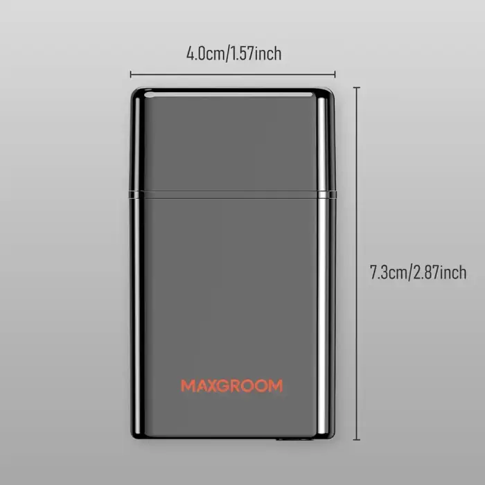 MAXGROOM M-5580 2-in-1 Electric Shaver - Black Foto 13