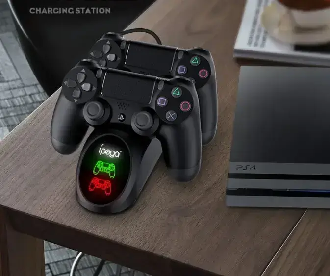 iPega 9180 PS4 Gamepad Double Charger (Damaged Package) Photo 28