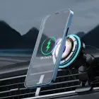 CAR HOLDER T-PHOX iMAG MAGNETIC WIRELESS BLACK Photo 5
