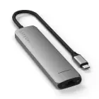 Adapter HUB 7in1 USB C Satechi Slim ST-P7SM space gray Фото 1