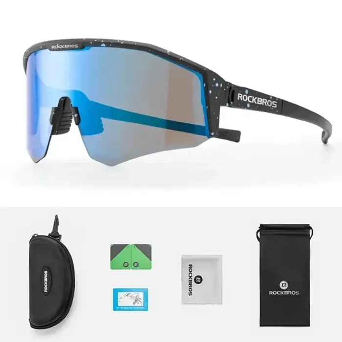 Rockbros SP297 polarizing cycling glasses - black Foto 7