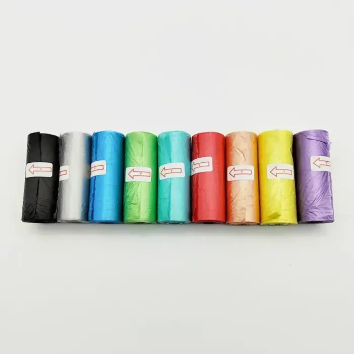 Plastic bags for dog excrement 10 rolls orange Фото 4