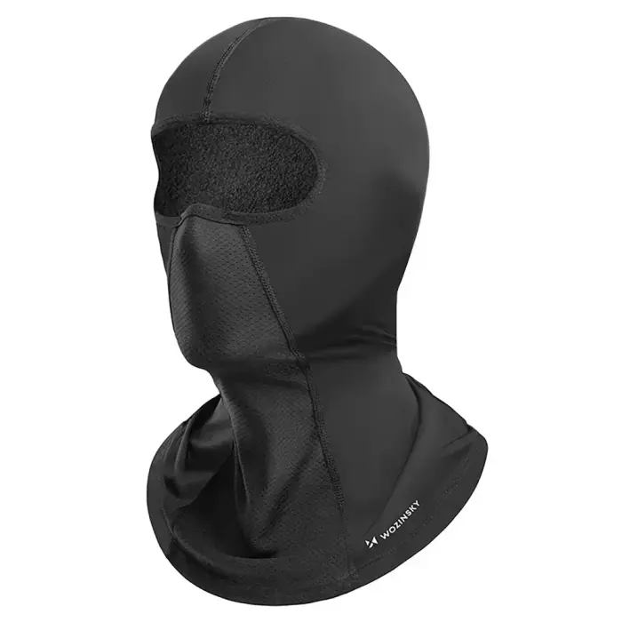 Wozinsky WKM-03B face mask motorcycle bicycle winter balaclava - black Foto 2