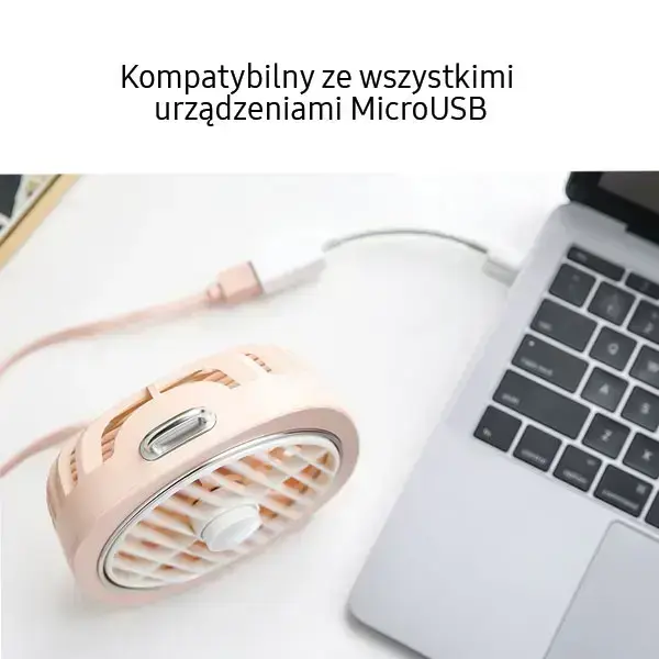 USAMS Wiatrak z lampką różowy/pinkZB65FS1 (US-ZB065) Photo 4