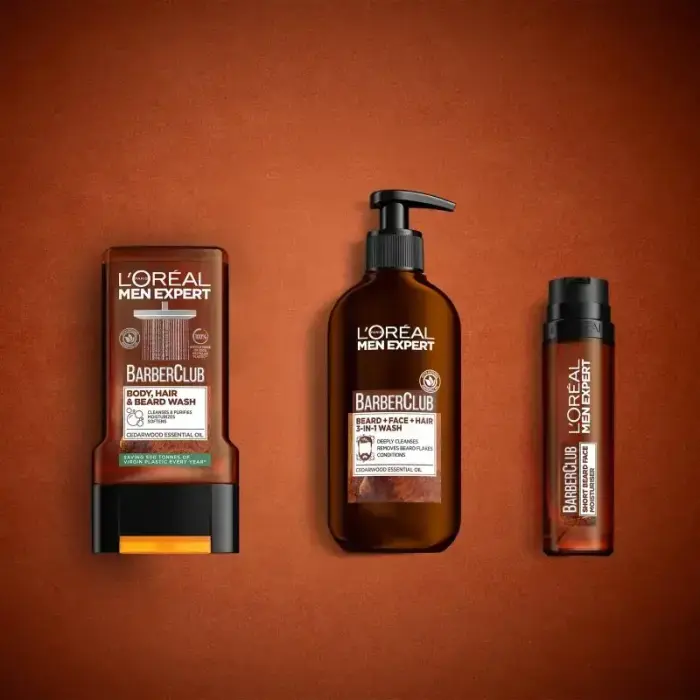 Shower Gel for Men Expert Barber Club (Shower Gel) 300 Ml Foto 6