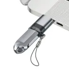 Acefast J8 USB-C - USB-A Adapter - Gray Фото 4