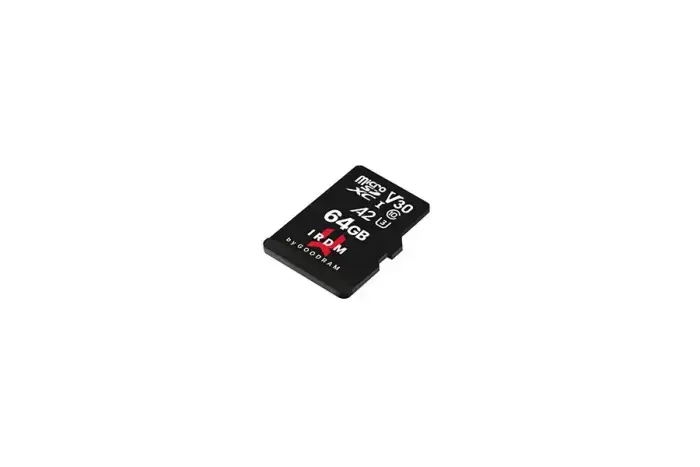 GOODRAM Memory MicroSD Card IRDM - 64GB with adapter UHS I U3 V30 A2 170MB/s Фото 2