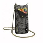 BAG - SNAKE Leather Case - IPHONE XS MAX Grey Foto 3