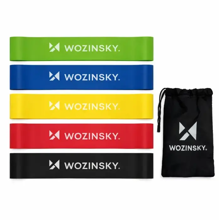 Wozinsky WGO-5 latex resistance bands - 5 pcs. Photo 2