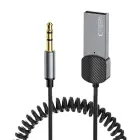 Tech-Protect UltraBoost audio adapter mini jack 3.5mm (male) / Bluetooth - gray Foto 1