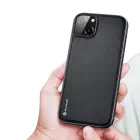 Dux Ducis Fino case cover nylon covered iPhone 14 Plus black Foto 4