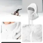 Qunature Arctic Velvet Ski Balaclava Size M - White Foto 6