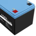 Qoltec LiFePO4 lithium iron phosphate battery | 12.8V | 10Ah | 128Wh | BMS Foto 3