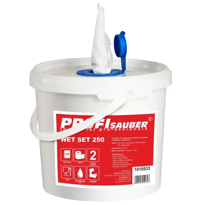 Cloths in a bucket with a soaking dispenser ProfiSauber WET SET 250 Фото 2