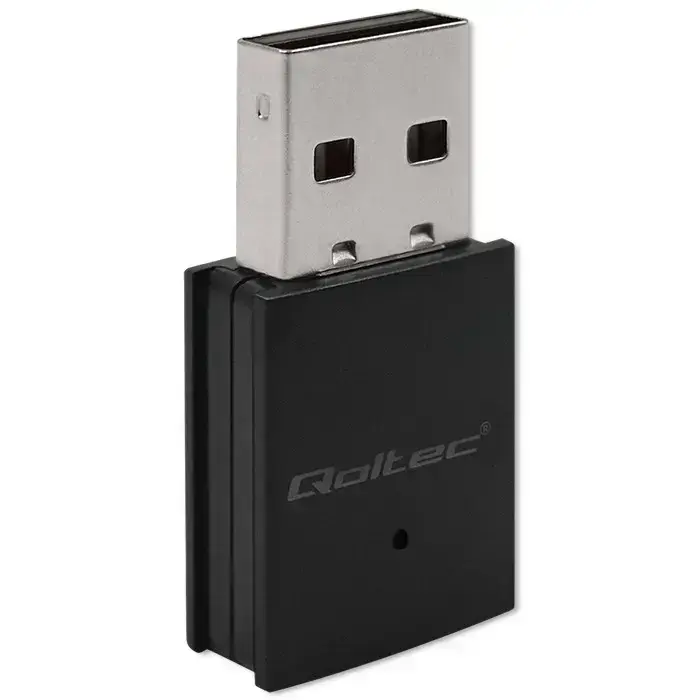 Qoltec Wireless Ultra High Speed Mini Adapter WiFi | Standard AC | BT 4.0 | USB 2.0 | 600Mbps Photo 10