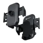 Car phone holder Forcell F-Grip Carbon Bracket arm 17cm windshield black Photo 7