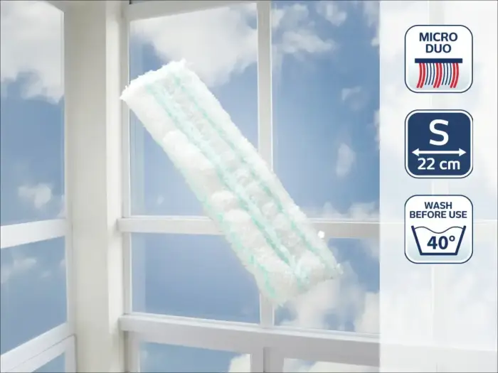 LEIFHEIT Сменная насадка для щетки  Window & Frame Cleaner S micro duo Фото 2