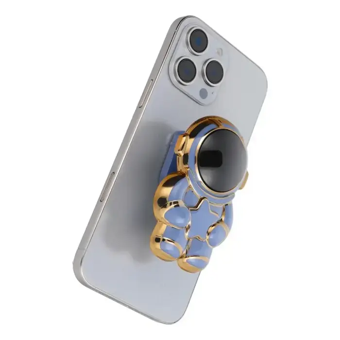 Phone stand ASTRONAUT - stick-on - blue Foto 3