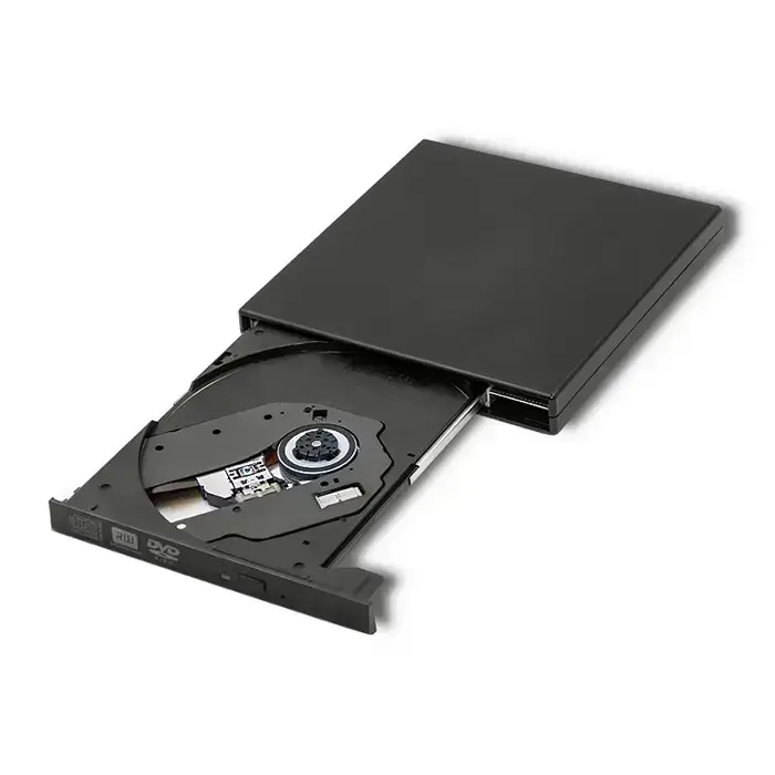 Qoltec External DVD-RW recorder |USB 2:0|Black Фото 6